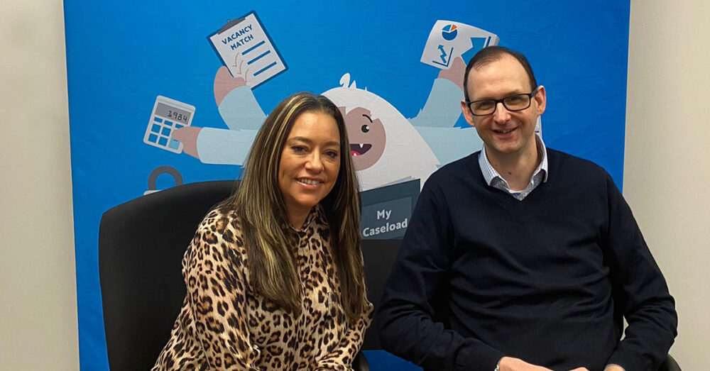 Greg and Nichola promotions at CogniSoft